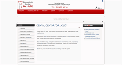 Desktop Screenshot of dr-jolic.com
